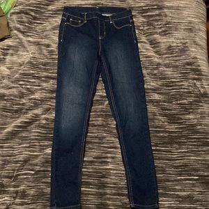 wonder nation jeans. stretchy and comfortable! Back pockets and no zipper.